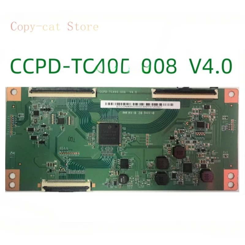 TC495-008 originale V4.0 de la carte logique CCPD de travail d'essai 100% pour la V505-J01 M5006-J01 de la carte CC500PV7D de t-con de 50 pouces