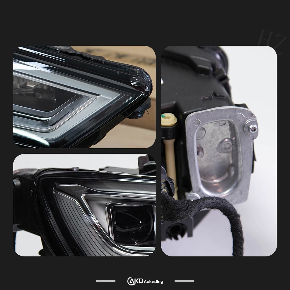 ヘッドライトアウディA3 2017-2021車 автомобильные товары led drl