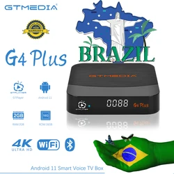 GTMEDIA-Dispositivo de TV inteligente G4 PLUS/G1, decodificador con Android 11, 4K, H.265/VP9, Amlogic S905W2, 2GB + 16GB, Wifi integrado, 2,4G/5,8G + BT4.1, GTplayer