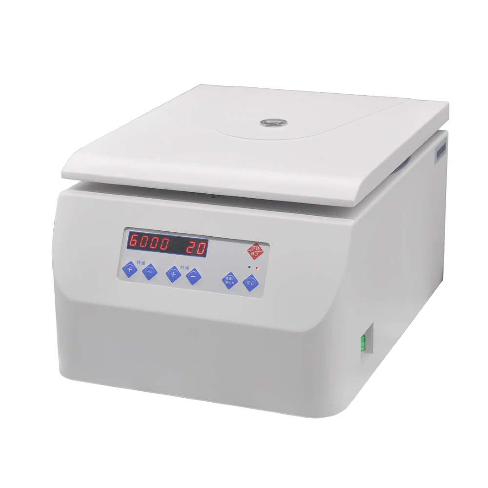 

Hot Sale TD6M Factory Price Low Speed Centrifuge Machine 6000rpm 12placer 10ml/15ml Angle Rotor Tabletop Laboratory Centrifuge