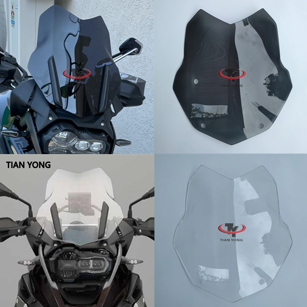 for R1200 1250 GS ADV Wind Screen 2018 19 21 2013-2023 R1200GS R1250GS Windshield GS LC Adventure 38CM Motorcycle Windscreen
