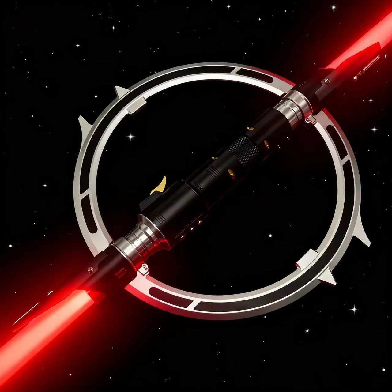 

Новый продукт Marlock судья световой меч двуглавый меч Proffie2.2 чувствительный к прикосновению, гладкие качели, металлическая текстура, двусторонний