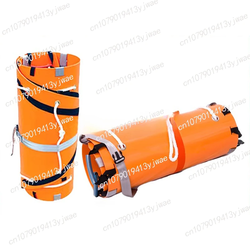 Multifunctional Roll Type Soft Stretcher, Blue Sky Rescue, Firefighting, First Aid, Mountain Folding, Simple Lifesaving