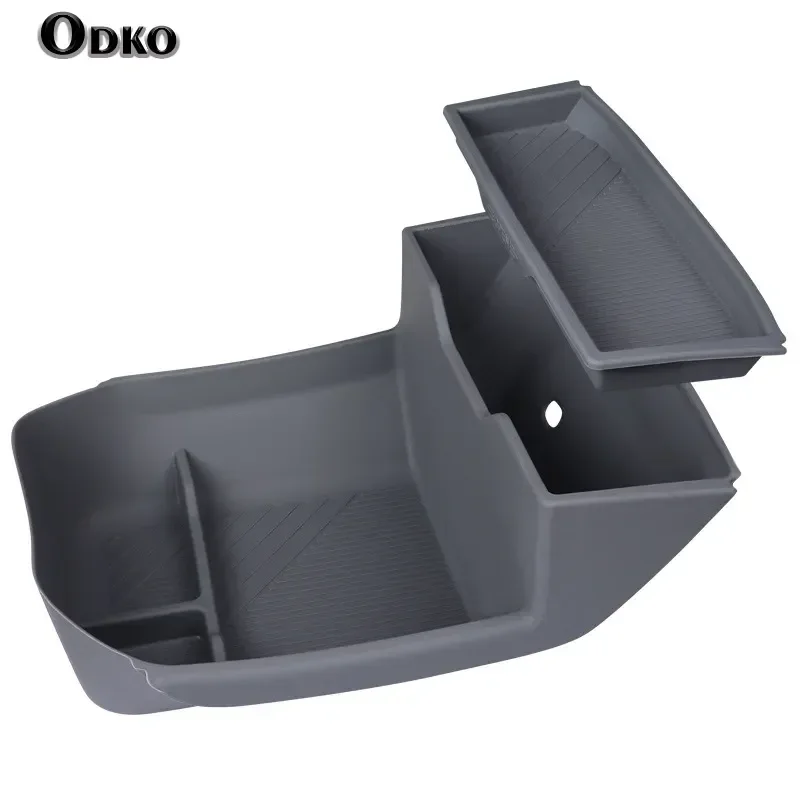 

For Zheji 7X Special Car Interior Modification Silicone Storage Box Double Layer Center Console under Storage Box Accessories