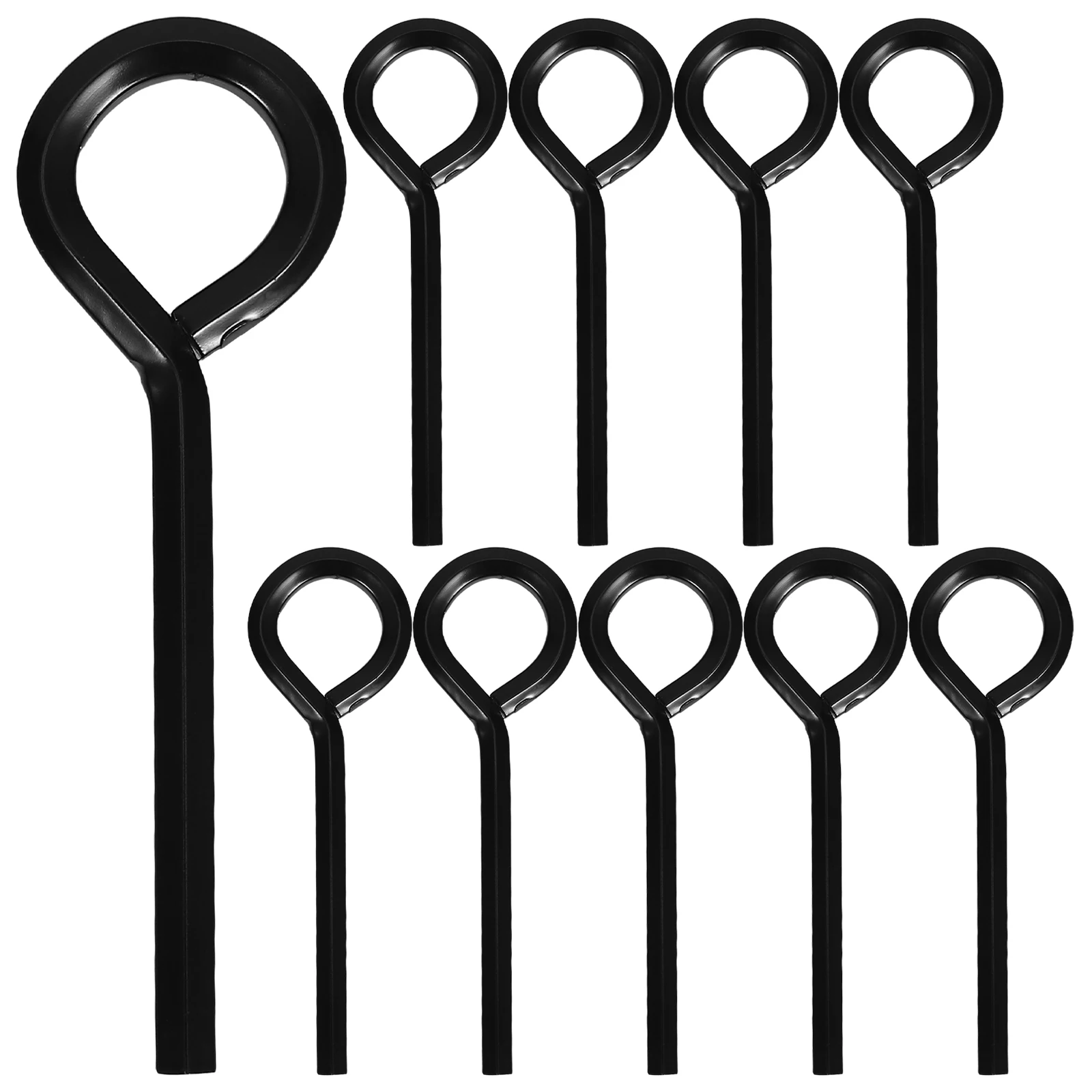 

10pcs 5/32 Metal Hexagonal Key Wrench Compact Emergency Exit Door Tool Push Bar Compatible Portable Garage Mechanic Small Hex