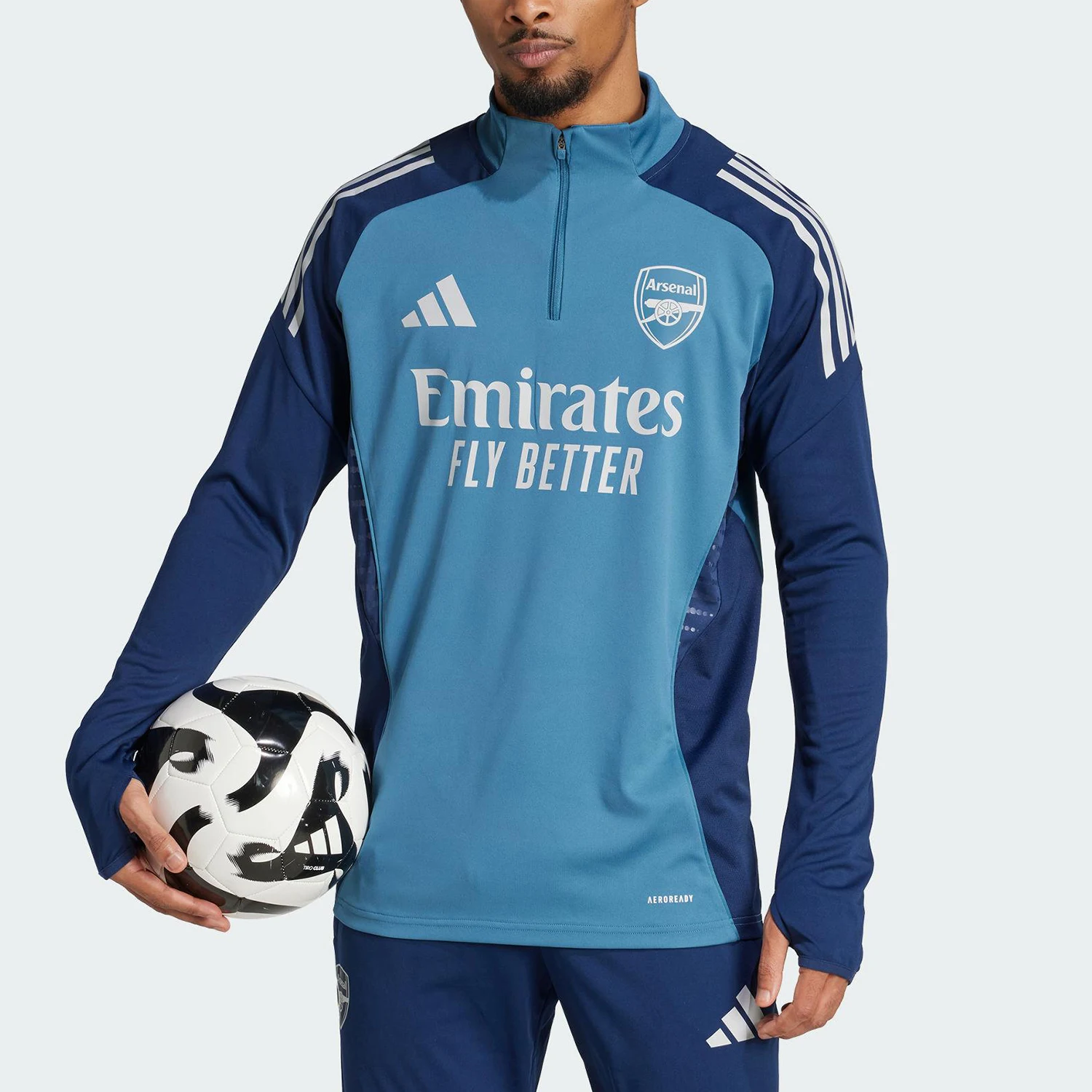

Adidas Originals 2025 Men's Slim Fit Soccer Training Long Sleeve JJ1815