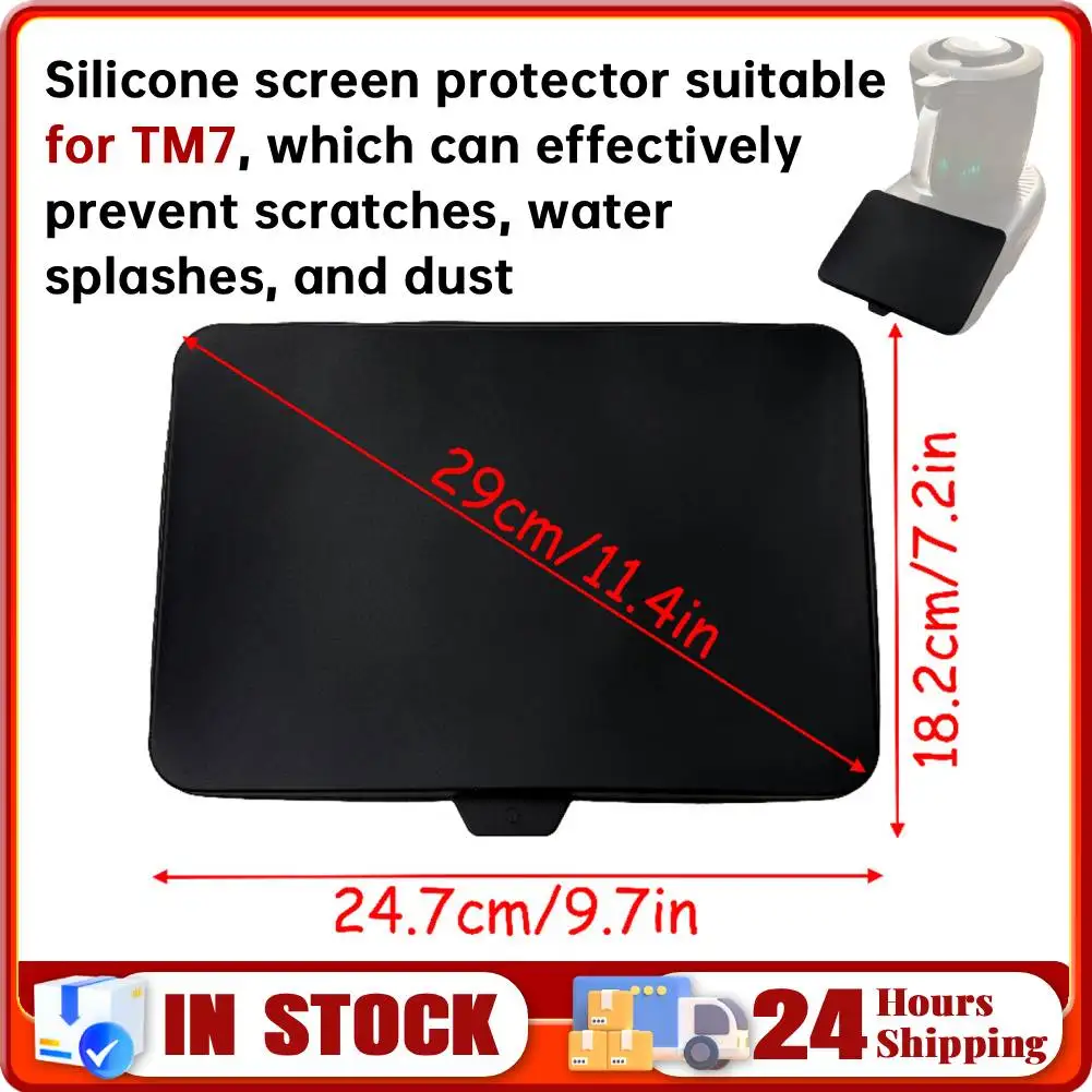 For Thermomix TM7 Silicone Screen Protection Cover Anti-Scratch Protective Screen Film Waterproof for Thermomix TM7 Accessories
