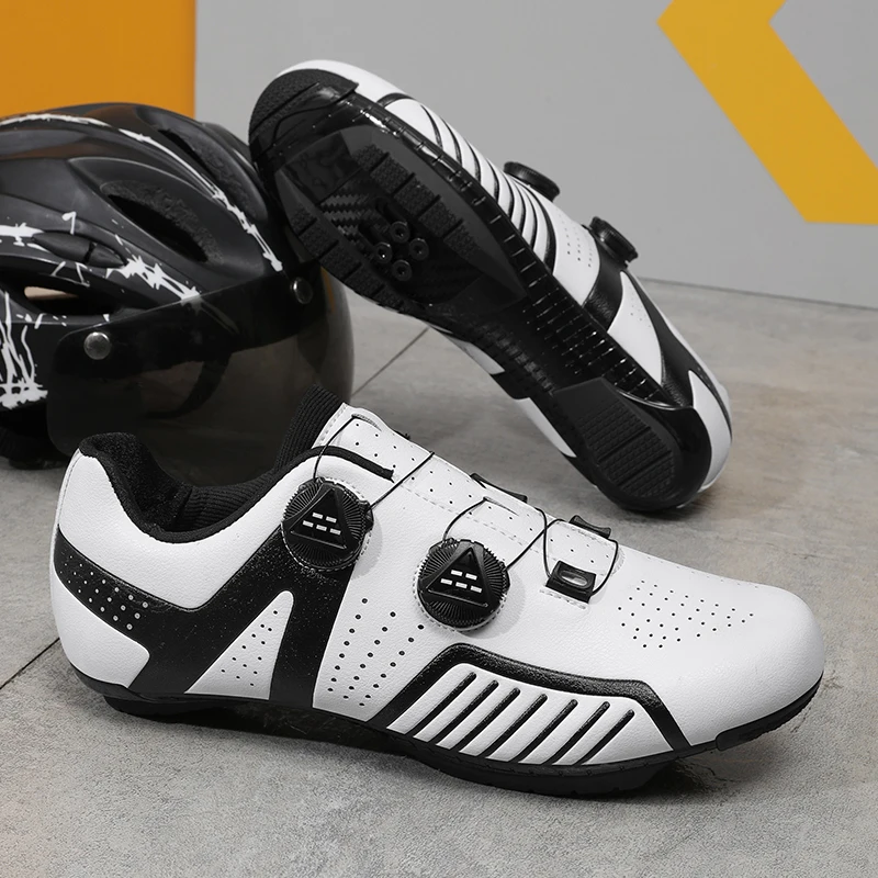 

Summer Bicycle Professional Cycling Shoe Mountain Bike Male Female Same Road Bike Lock Shoes Wide Hard Bottom Casual riding Shoe