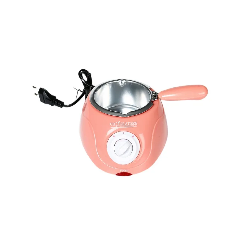 Electric Chocolate Melting Pot DIY Baking Thermal Insulated Fondue Pot Cheese Sugar Melter Heated Furnace Kitchen Pastry Tool