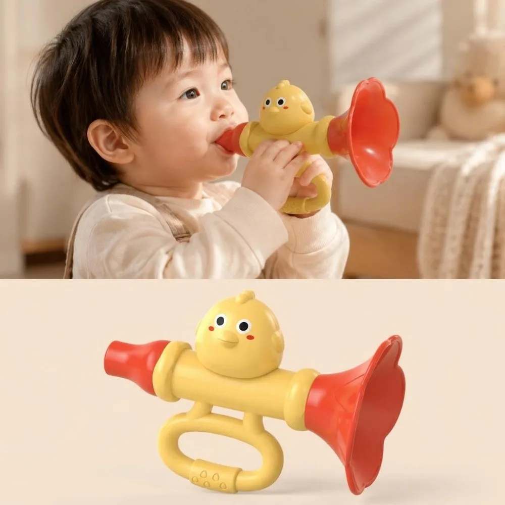 New Chick Shape Horn ABS Bite-able Musical Mini Trumpet Toddlers