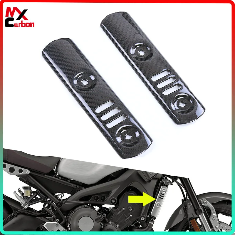 For Yamaha XSR 900 2016 -2021  Motorcycle  Accessories 100% Modified Carbon Fiber Water Tank Side Panel