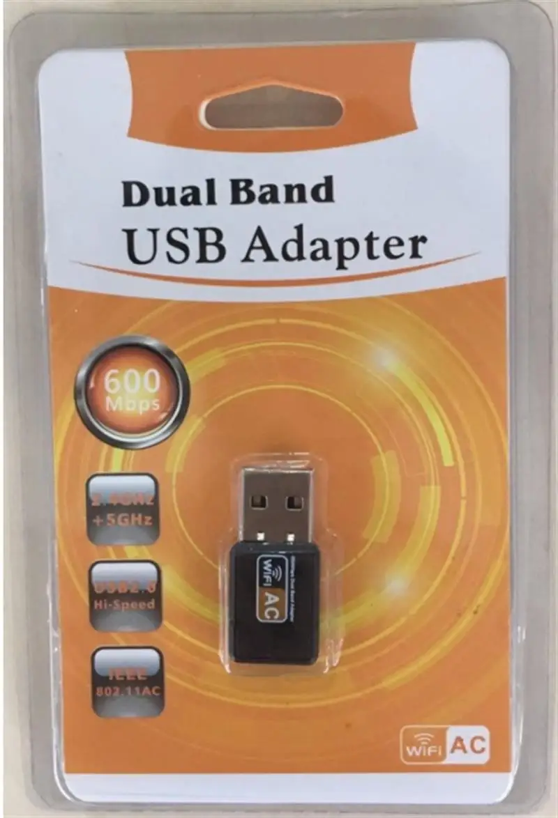 Adaptador wi-fi 600m driver livre usb2.0 adaptador wi-fi ethernet adaptador para windows mac placa de rede wi-fi dongle receptor