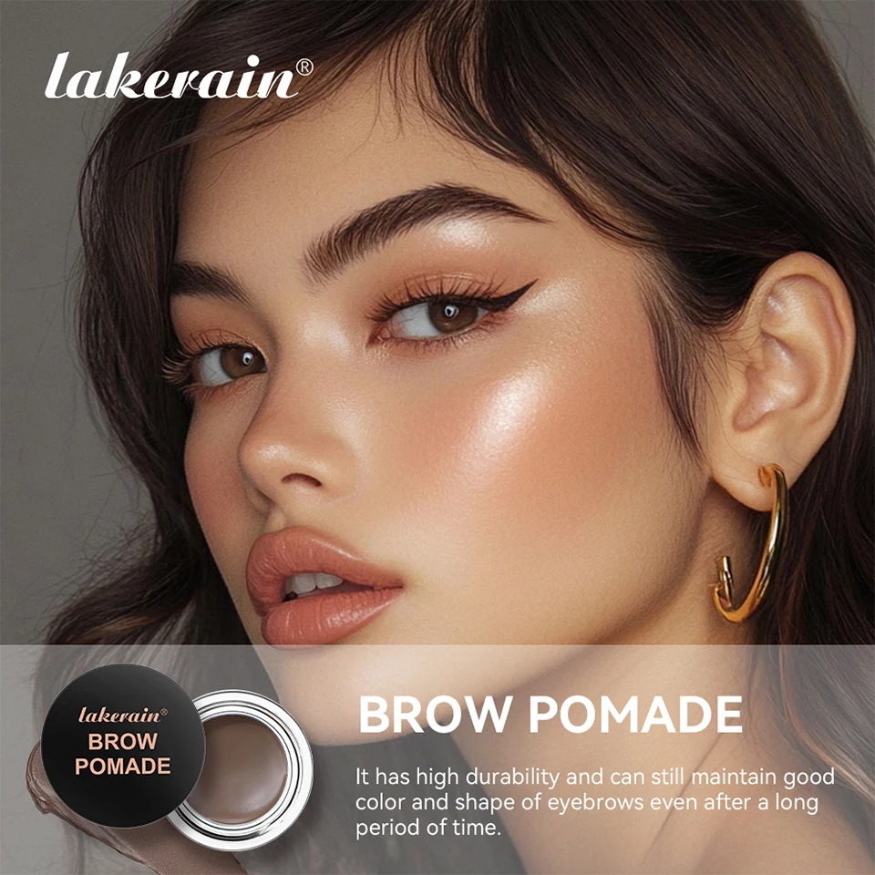6 farben Matte Schwarz Wilde Augenbraue Creme 3D Natürliche Farbton Augenbraue Enhancer Gel Wachs Wasserdicht Langlebige Augen Make-Up Kosmetische werkzeug – Detail 1