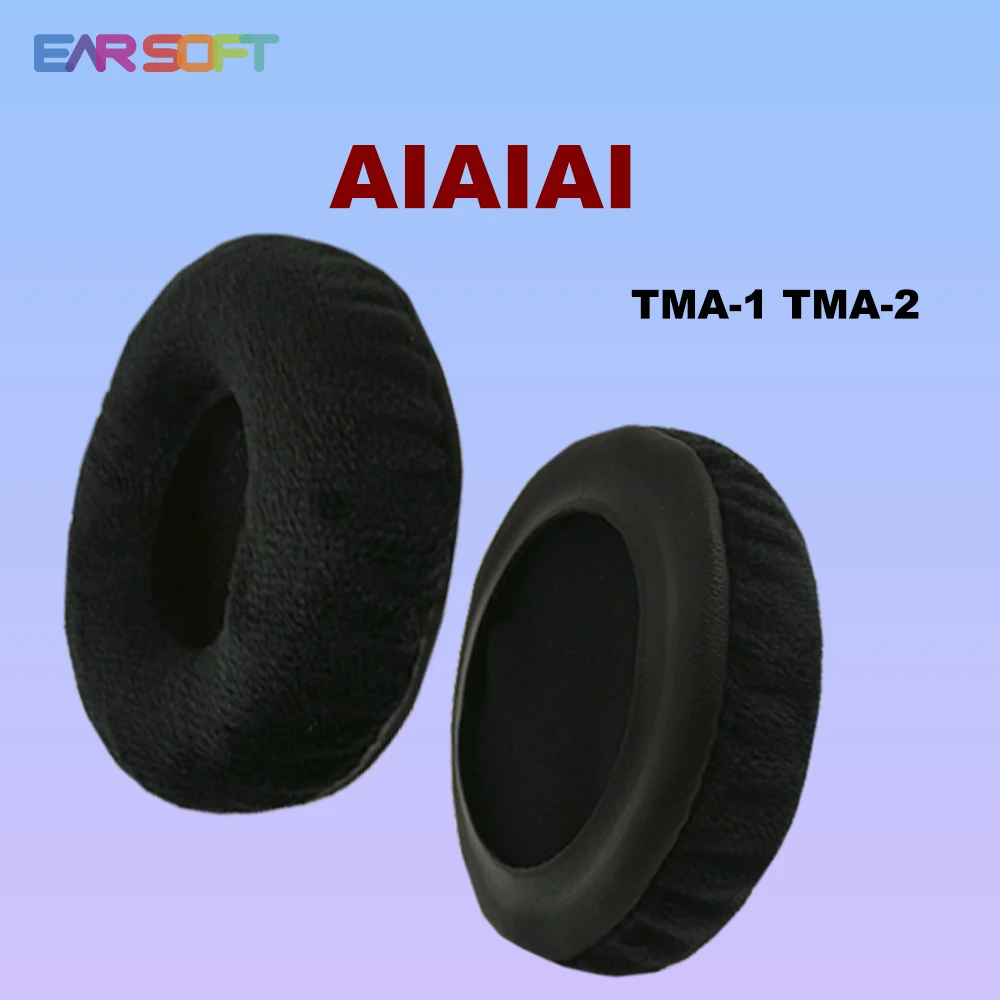 Almohadillas de Repuesto Earsoft para Auriculares AIAIAI TMA-1 TMA-2, Fundas Protectoras para Auriculares