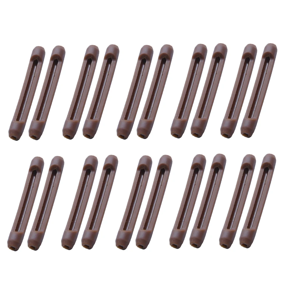 

20 Pairs Anti-slip Silicone Glasses Leg Cover Replacement Temple Sleeve Eyewear Frame Accessories Comfortable Stretchy