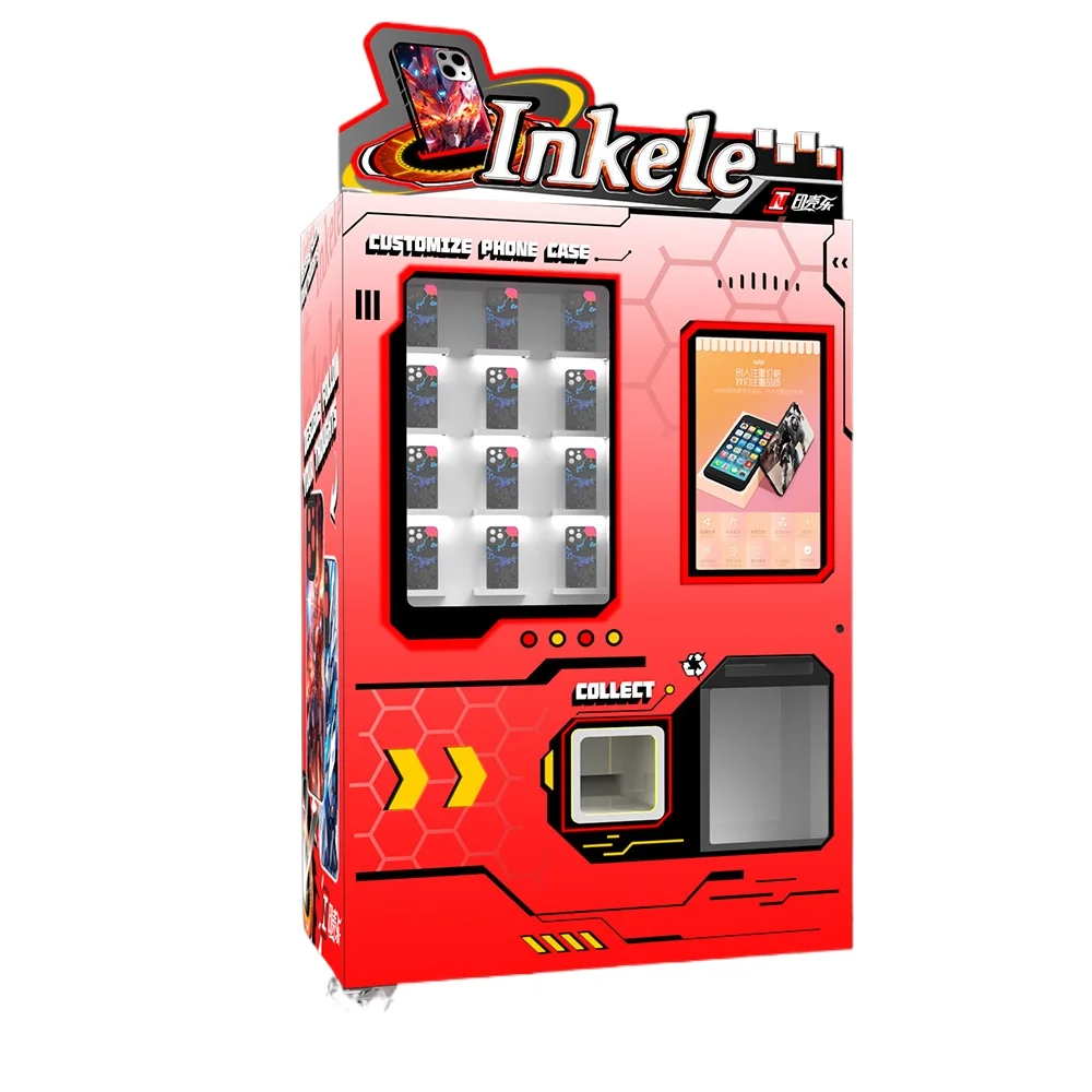 University Campus Quick Personalized Photo Print Phone Case Printing Vending Machine for Students