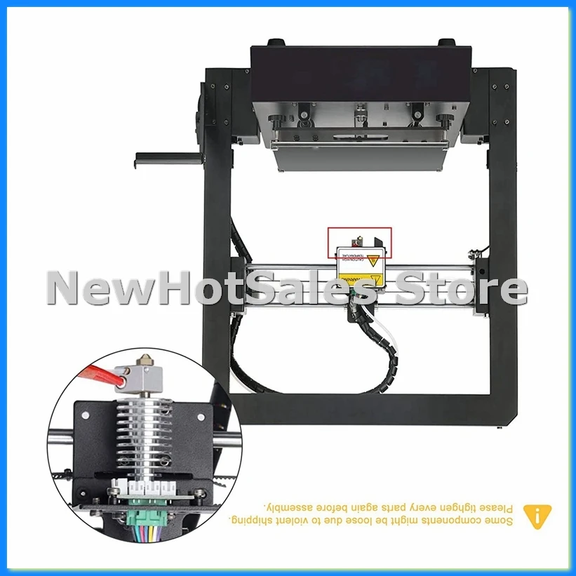 

Для I3 Hotend 12 В с 2 шт. закаленной стали 0,4 мм для сопел V6 для экструдера 3D-печать Hotend-AT48