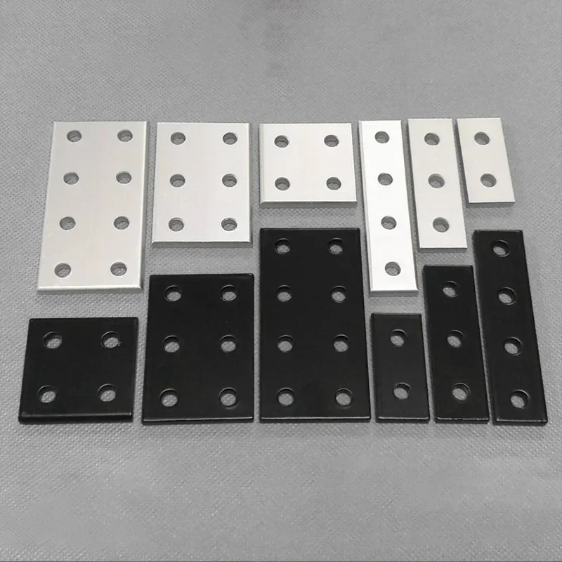 Aluminum Profile Link Plate Vertical 2020-8080 Reinforcement One-Word Connector Hardware