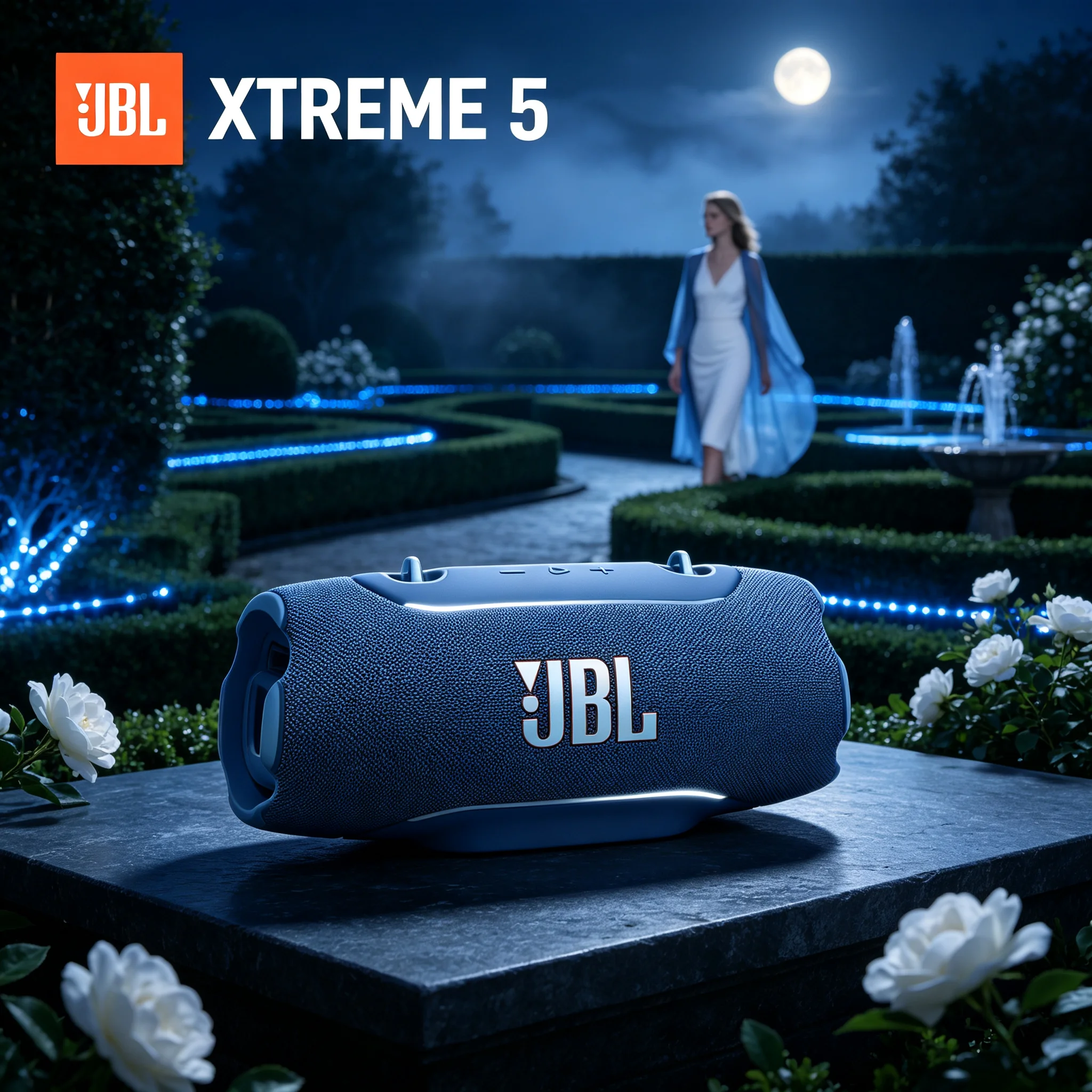 Authentic JBL XTREME 5 Outdoor Speaker, IP68 Protection, Long Battery Life, Massive Stereo Sound for Travel and Picnic