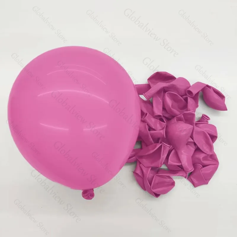 20 Stück 12/10/5 Zoll rote Latexballons Hochzeit Party Pink Rote Ballons für Geburtstag Babyparty Neujahr Weihnachten Helium Luftglobos – Detail 5