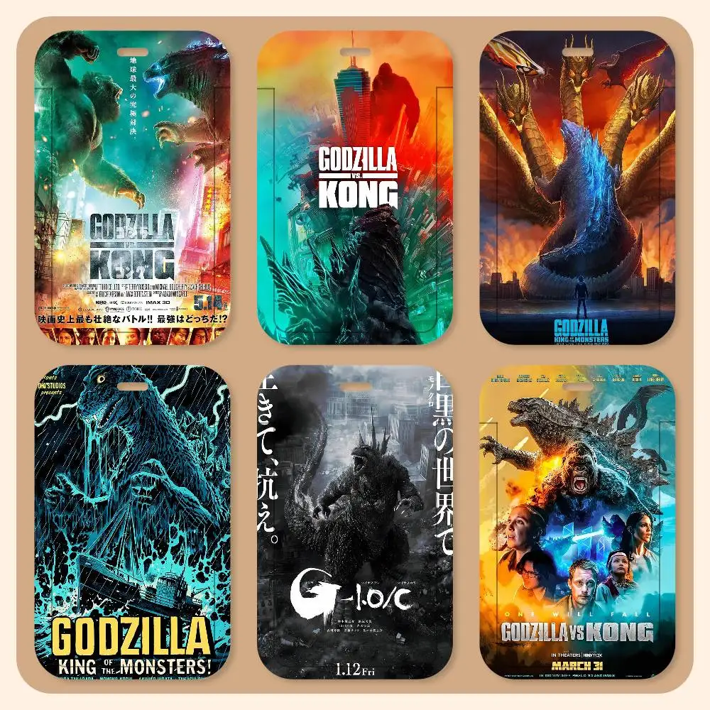 

G-Godzilla Movie Lanyard Card Holders Student ID Card Holders Neckband Card Holders Access Control Accessories Gifts