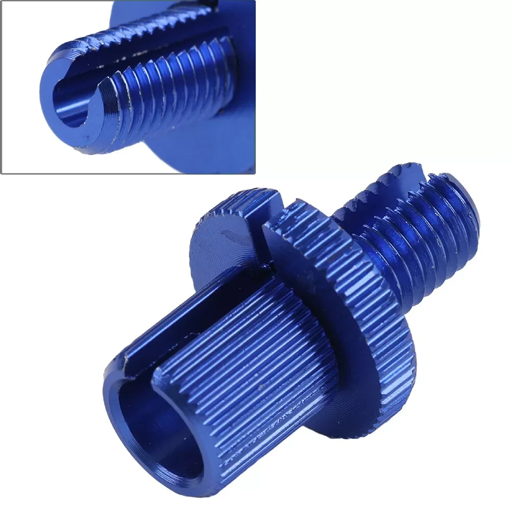 

2Pcs M10*1.25 Universal Motorcycle Brake Clutch Cable Line Adjuster Screw for Motorbike Pit ATV Dirt Bike Motocross Blue