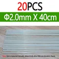2.0mm X 40cm 20 piezas