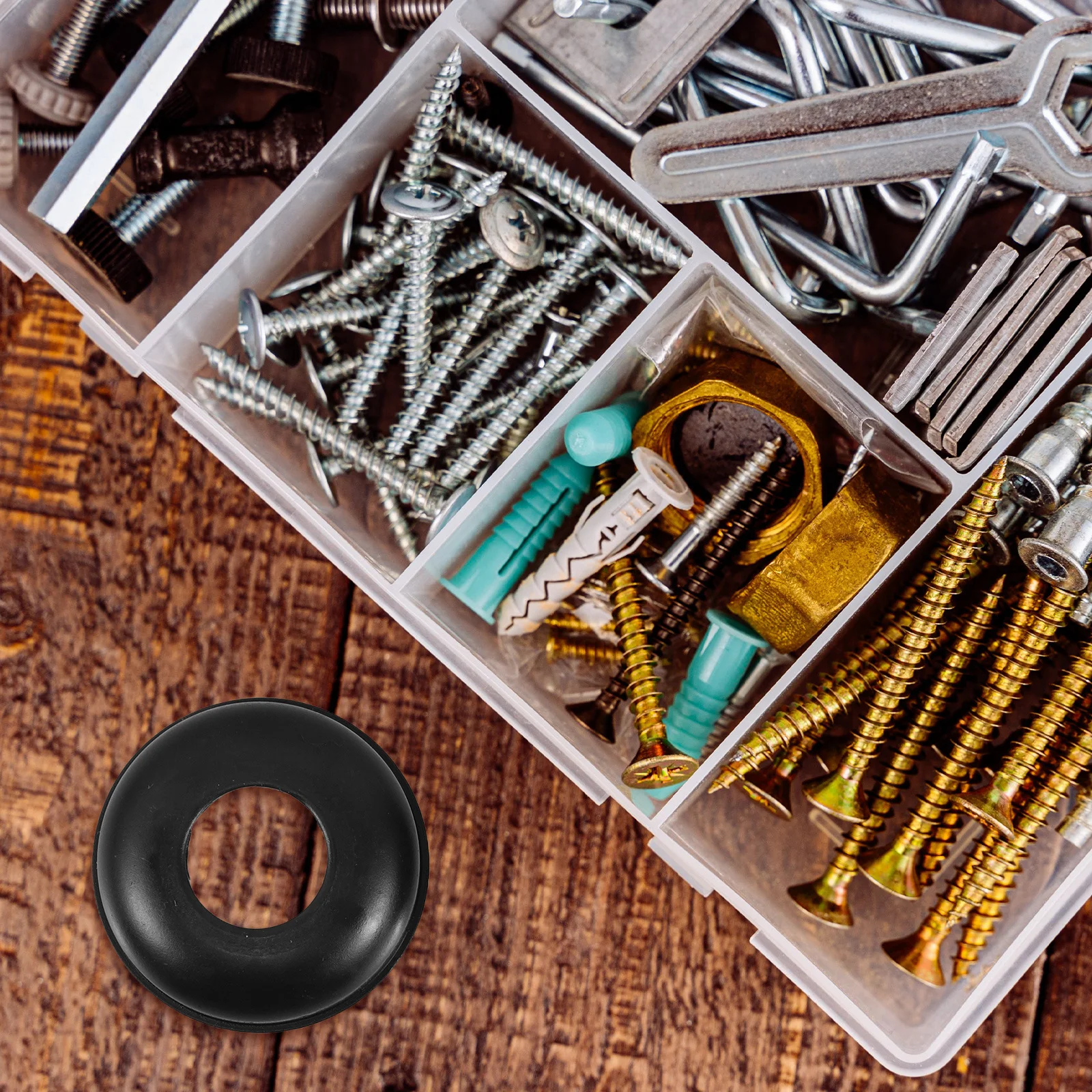 20Pcs Mountain Bike Axle Cone Washers Metal Bicycle Hub Maintenance Repair Replacement Gasket Durable Parts for Front Rear Axle