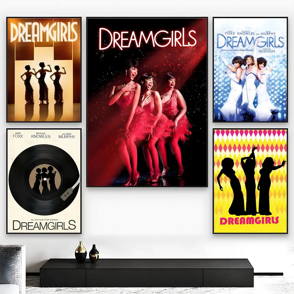 Dazzling Soulful D-Dreamgirls Poster High-Grade For Home Room Bar Cafe Decoration Art & Present