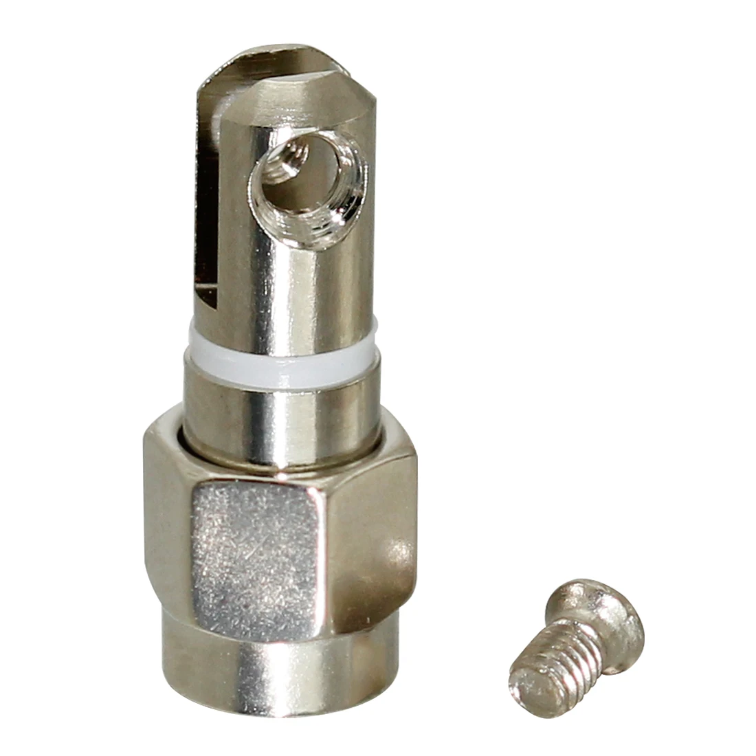 1pc SMA Male Plug RF Coax Connector with Screw Swivel Nickelplated For Telescopic Antenna Socket