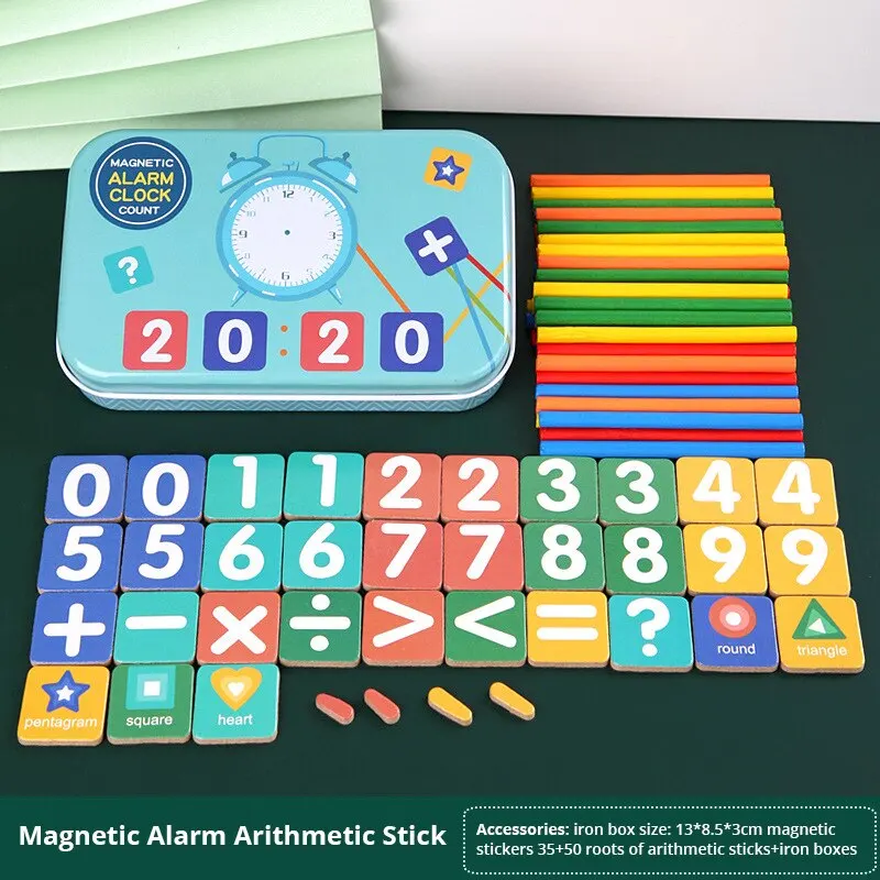 Kids Teaching Aids Plus Subtraction Toy Early Teaching Number Learning Digital Arithmetic Stick