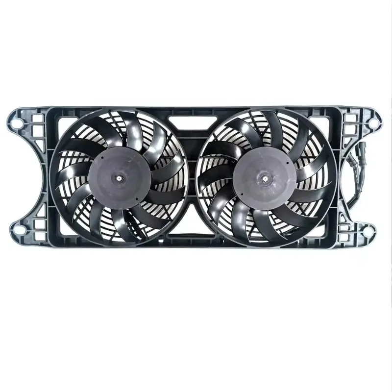 Truck air conditioning condensing fan assembly AC