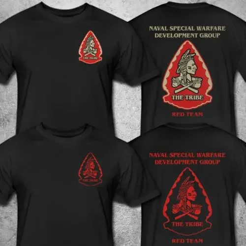 Summer Cotton O-Neck Short Sleeve Mens T Shirt New S-5XL NSWDG Seal Special Forces Red Team The Tribe Military Sniper T-Shirt.