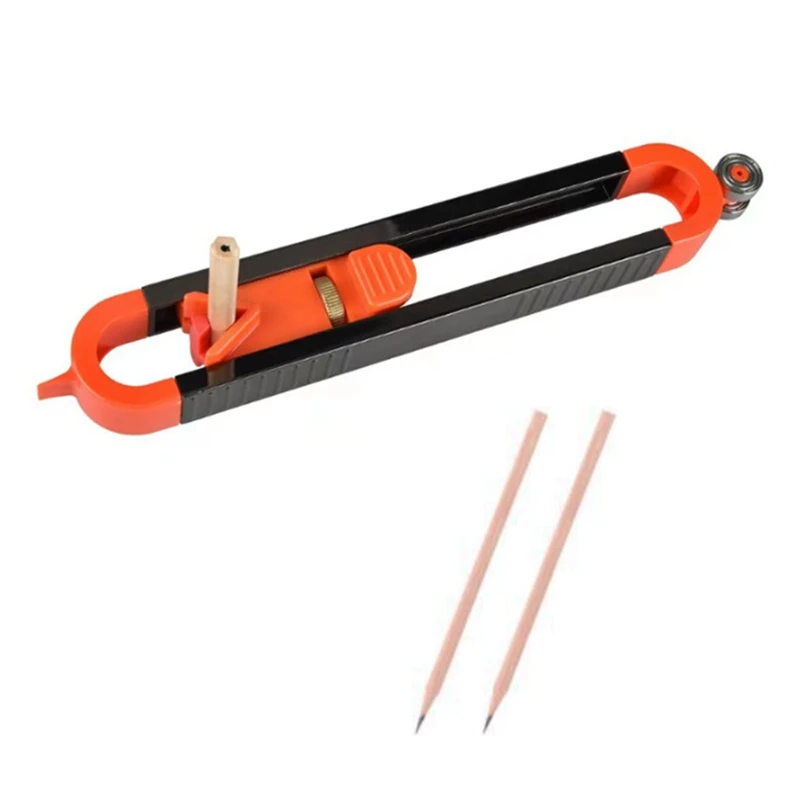 Irregular Contour Gauge Profile Scribing Ruler Contour Gauge With Lock Adjustable Woodworking Measuring Gauge Duplicator