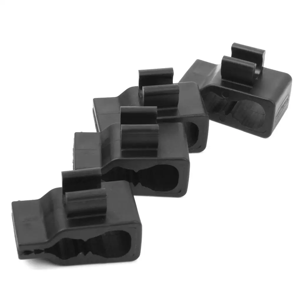 

Зажим для гольф-клюшек из черного пластика, легкий, для сумок для гольфа и сумок-кэдди