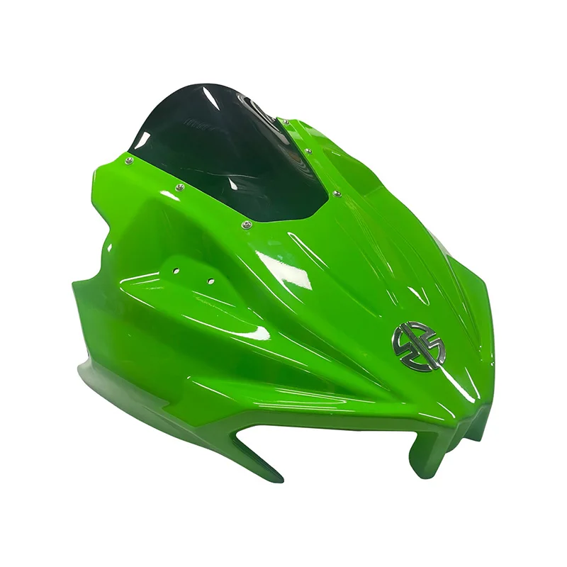 Szyby dla Kawasaki Ninja 400 2022 akcesoria motocyklowe ABS plastikowe przednie szyby wiatr deflektory pokrywa Semspeed części