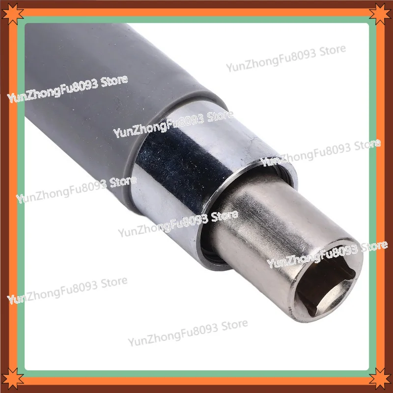 Multifunctional 1 2in Wrench Extension Extender Ni Cr Alloy Steel Durable Wrench Extend Rod For Mechanical Work