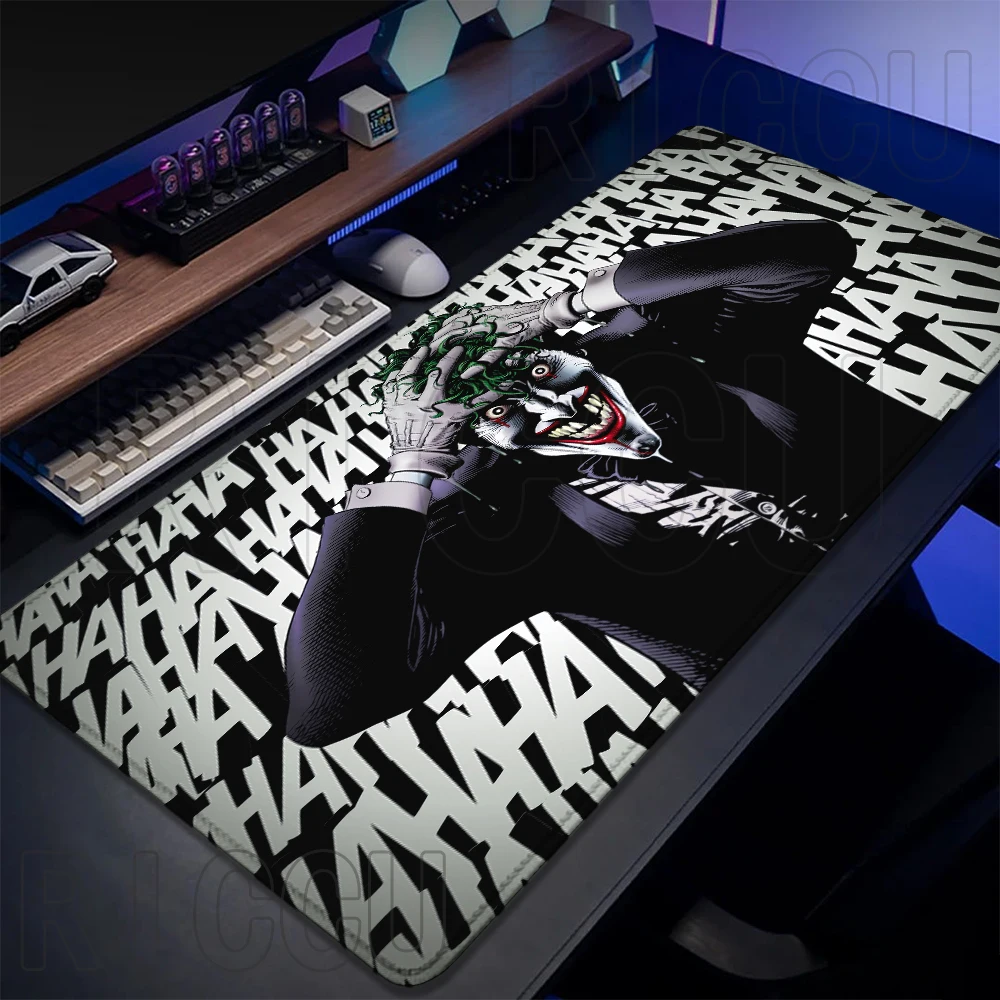 

HD J-joker Mouse pad Computer Gamers Locking Edge Non-slip LED Mouse Pads L XL XXL 400x900mm Keyboard PC accessories Desk mat