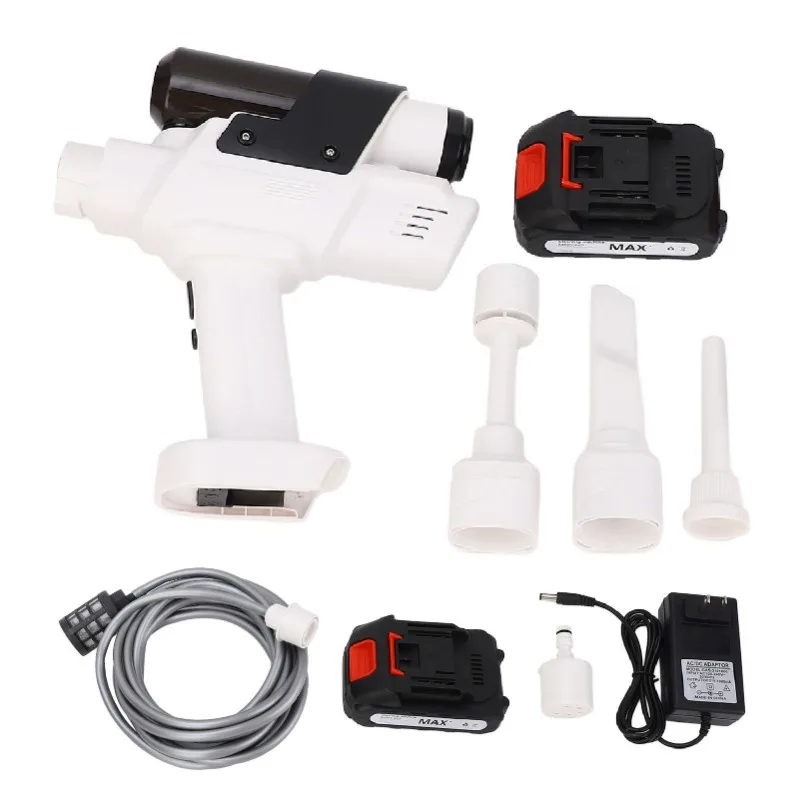 

Беспроводная портативная мойка высокого давления — портативная конструкция с эффективным фильтром, мощность очистки высокого давления, подходит для автомобиля, M