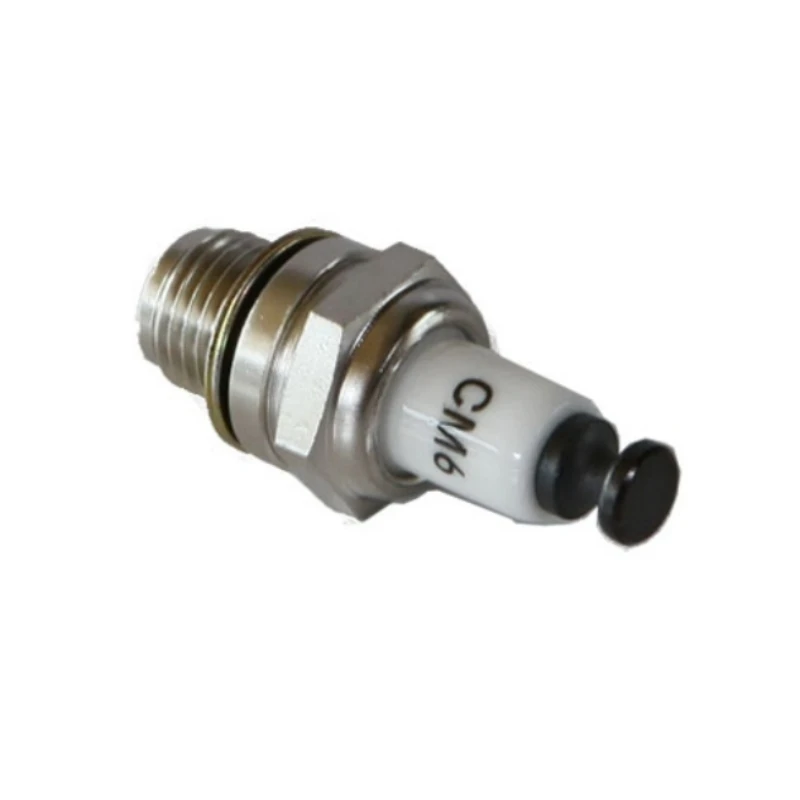 Rcexl CM6-10mm Spark Plug CM6 for Gas/ Petrol Engine DLE30, DLE55, DLE111, DLA56, DLA32, DLA112, EME55 etc.