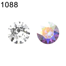 1088 XIRIUS Chaton Original Crystals from Austria Pointed Back Foiled Strass for Jewelry Making Nail Art Size PP14-SS39