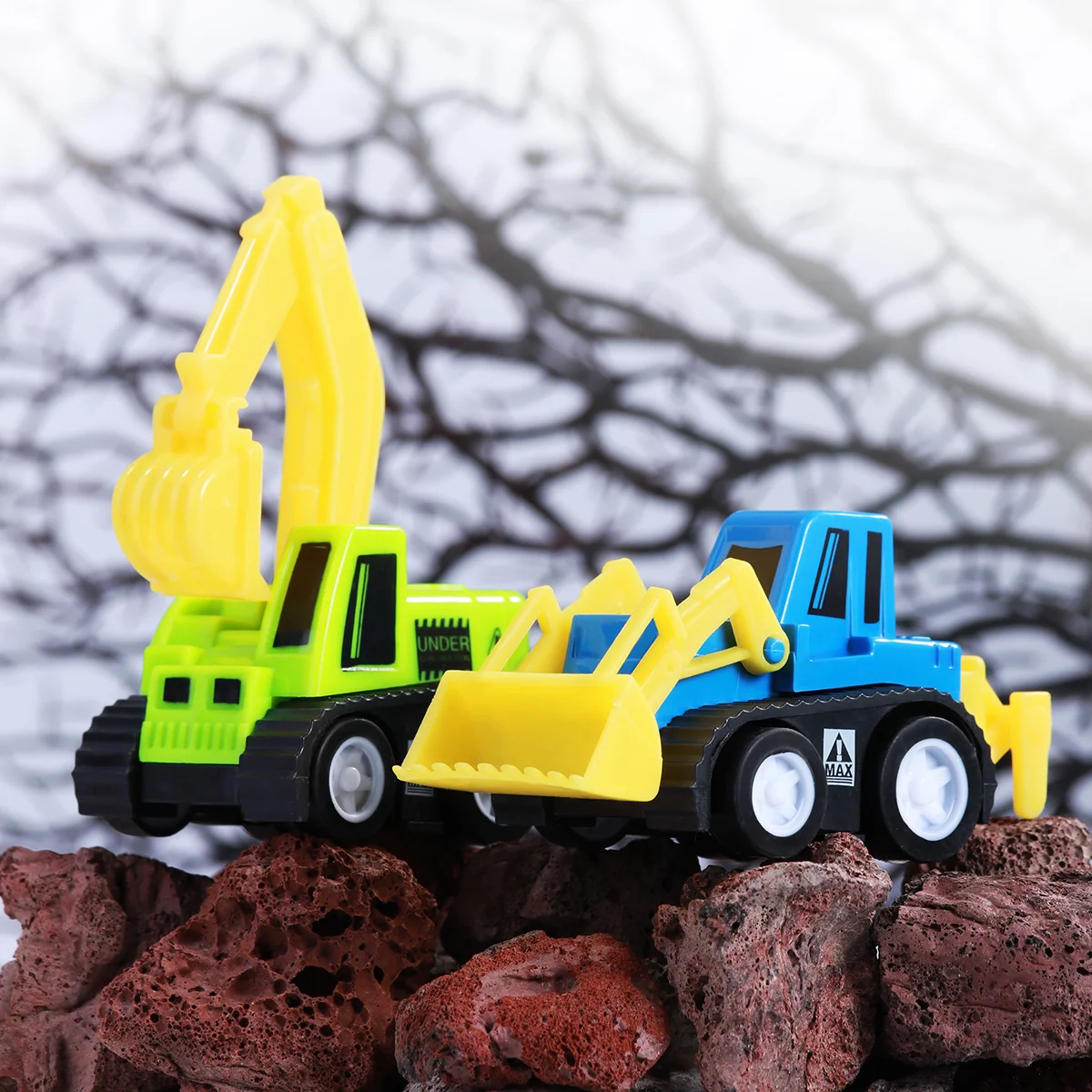 Ensembles de jeux de véhicules jouets jouets de voiture pour tout-petits modèles de véhicules camion voitures à tirer tout-terrain-