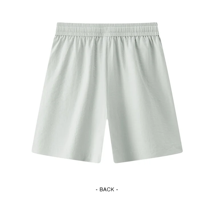 Semir Womens Shorts 2026 Pleated Texture Draped Elastic Waist A Line Loose Casual Style