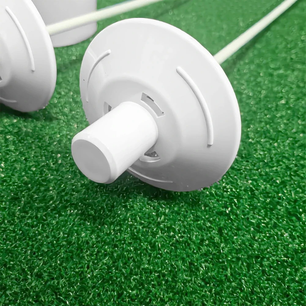 FzcSpeed Golf Green Hole Cup Flaggenstange für Garten-Übungsgrün, abnehmbarer, tragbarer Golf-Loch-Fahnenmast, 1 Set – Detail 4
