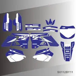 For YAMAHA YZ125 YZ250 YZ 125 YZ 250 1996 1997 1998 1999 2000 2001 Graphics Decals Stickers Motorcycle Background