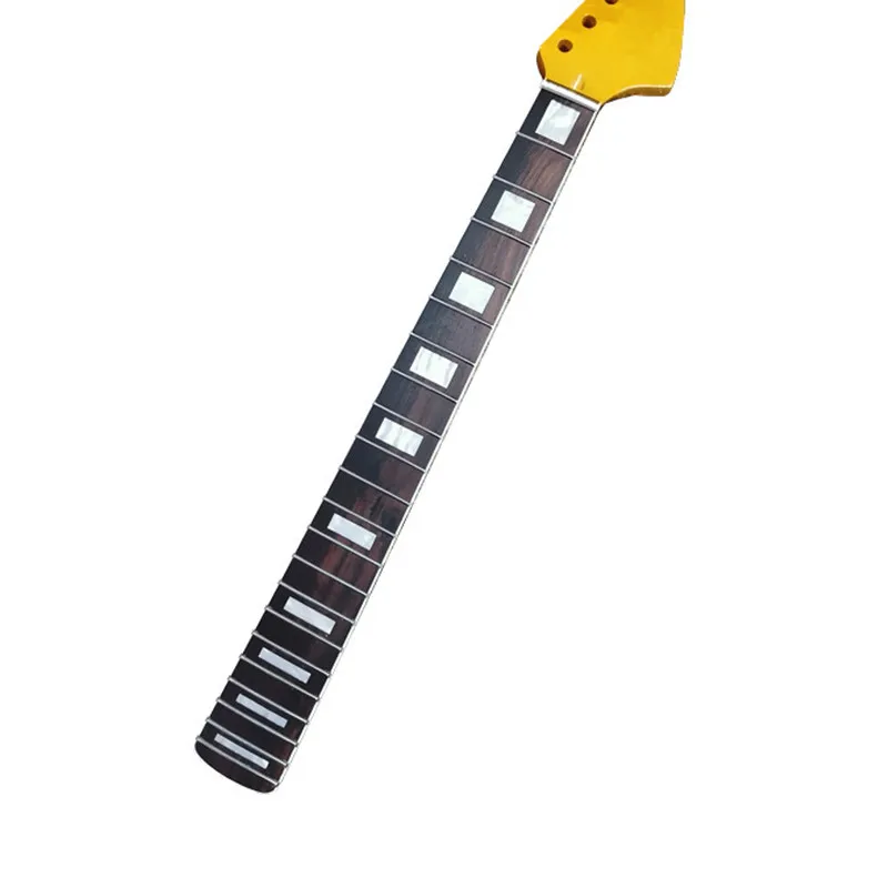 22Frets Glossy Paint Big Head Maple Electric Guitar Neck Rosewood Fingerboard Musical Instruments Parts Accessories