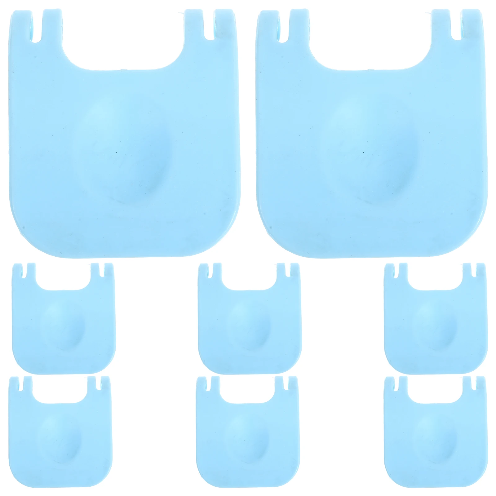 8 Pcs Small Pet Cage Clips Wear Resistant Rabbit Hamster Cage Accessories Edge Buckle Fixing Plastic Connecting Clip