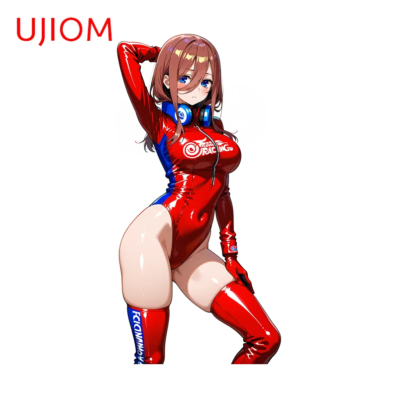 UJIOM Nakano Miku Sexy Anime Girl Wall Sticker Seductive Sofa Wall Scratch Proof Vinyl Decal Adapted to  Air Conditioner Decor
