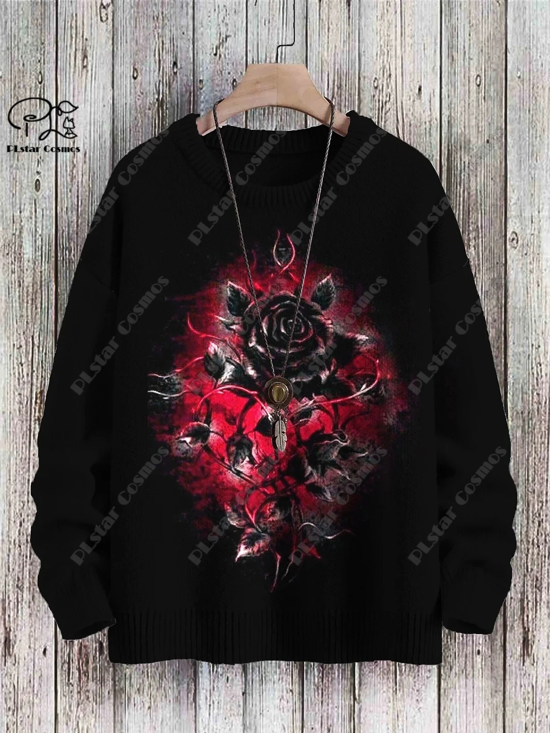 3D z nadrukiem serii halloweenowej czaszka ลmierci czarownica dynia czarna wzรณr kota brzydki sweter na co dzieล zimowy ciepลy sweter nowy W-1 Unisex