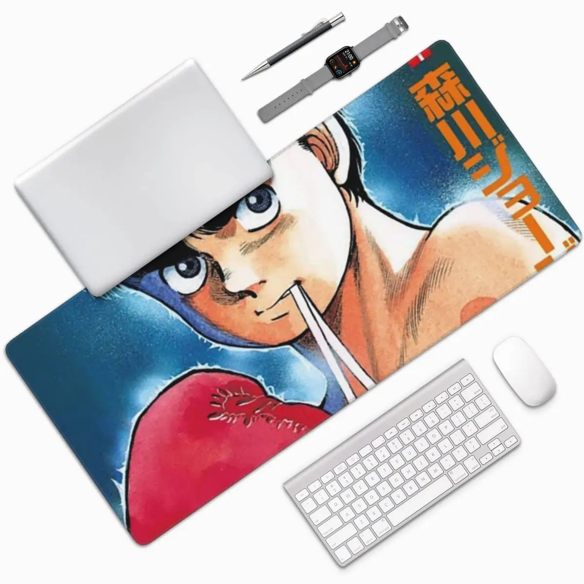 

Hajime No Ippo Hot Blooded Anime Large Mouse Pad Computer Keyboard Mouse Mat Gaming PC Laptop Desk Mat Accessories Table Mats
